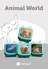 Animal World Record Breakers Clever Tonies - 4 Pack