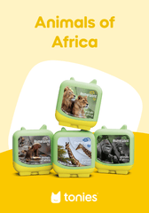 Animal World Animals of Africa Clever Tonies - 4 Pack