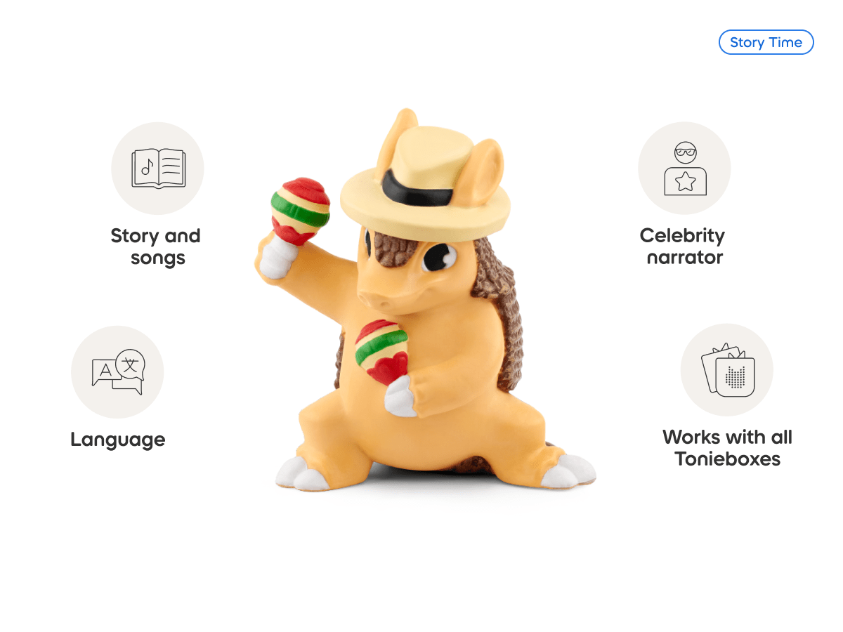 Alejandro the Armadillo Tonie