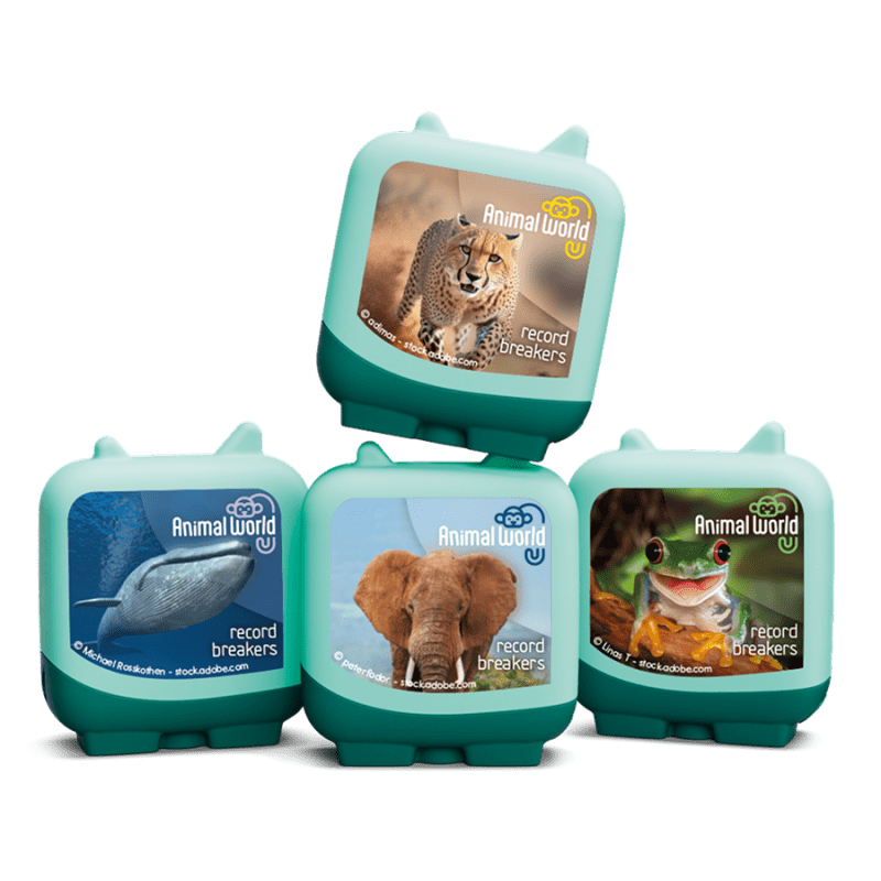 Animal World Record Breakers Clever Tonies - 4 Pack