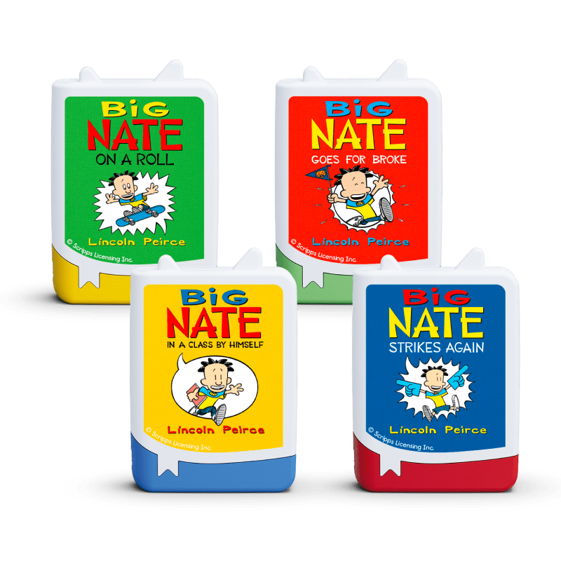 Big Nate Audiobook Tonies - 4 Pack