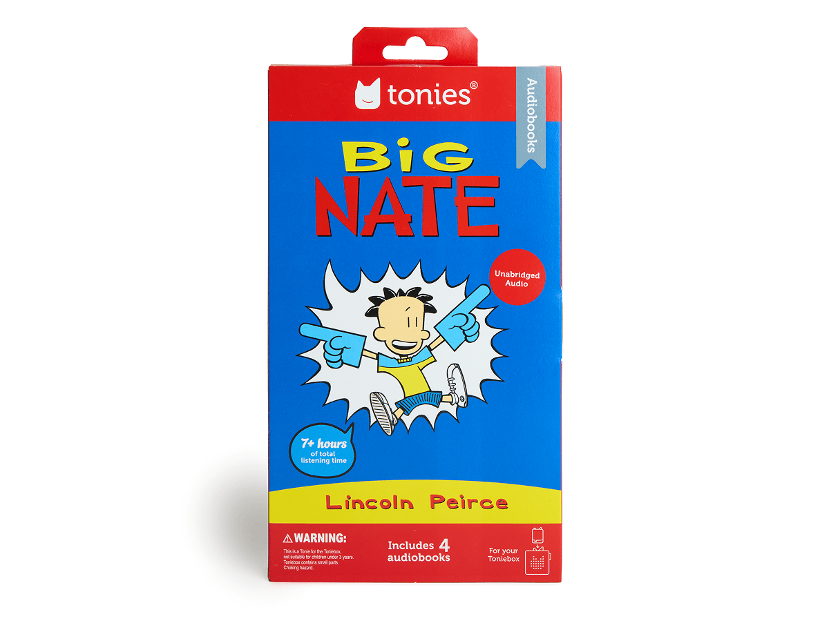 Big Nate Audiobook Tonies - 4 Pack
