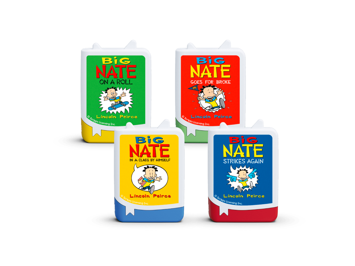 Big Nate Audiobook Tonies - 4 Pack