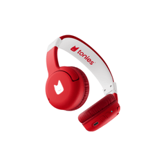 Bluetooth Headphones: Sunset Red