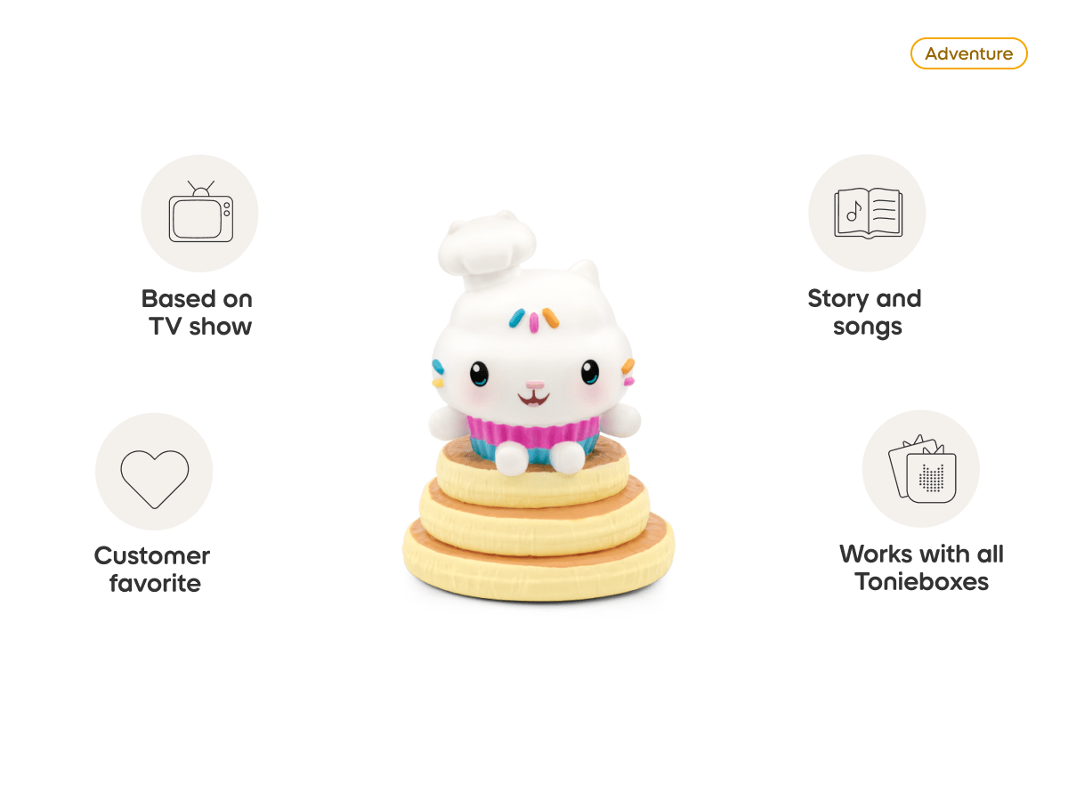 Gabby's Dollhouse: Cakey Cat Tonie