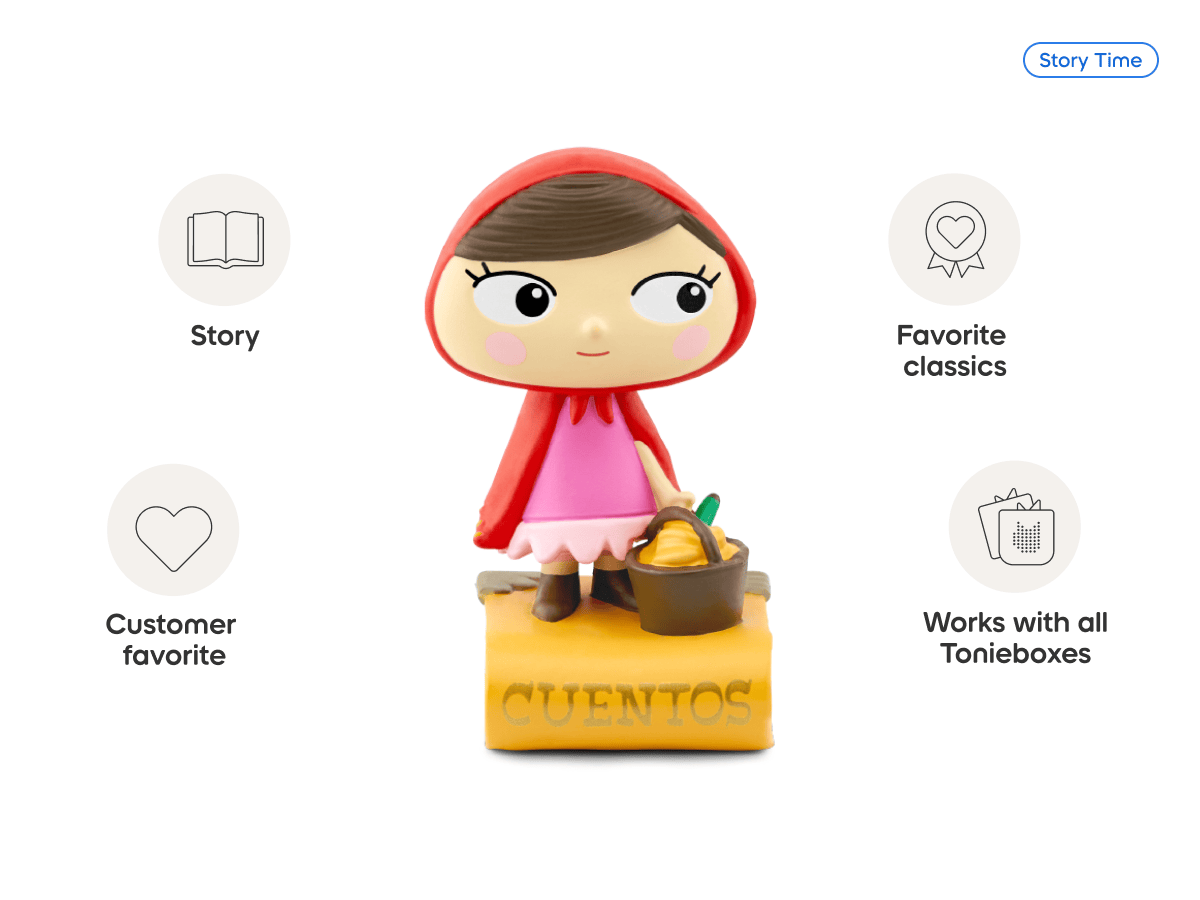 Caperucita Roja y Otros Cuentos De Hadas Tonie (en Español)