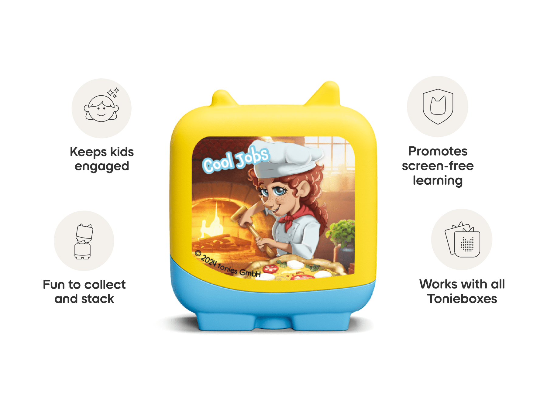 Cool Jobs Clever Tonies - 4 Pack