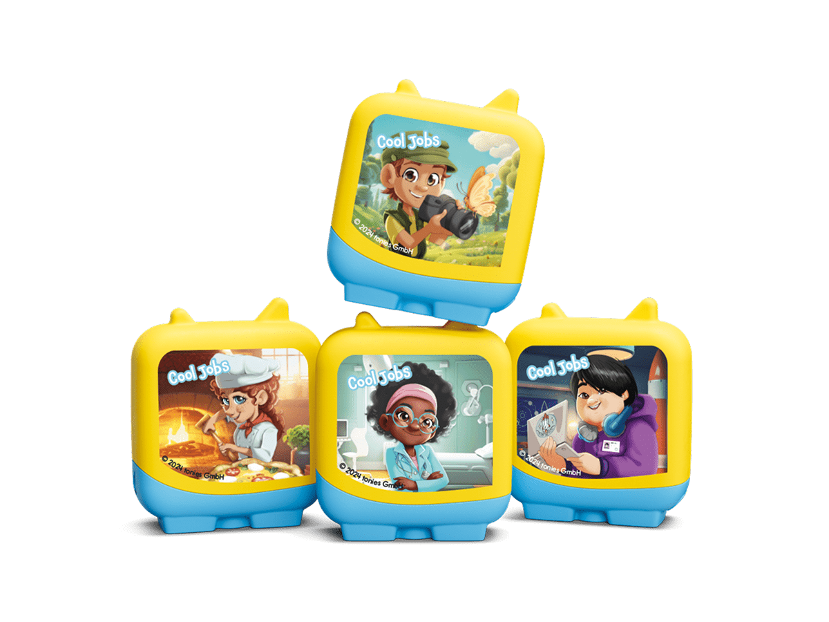 Cool Jobs Clever Tonies - 4 Pack