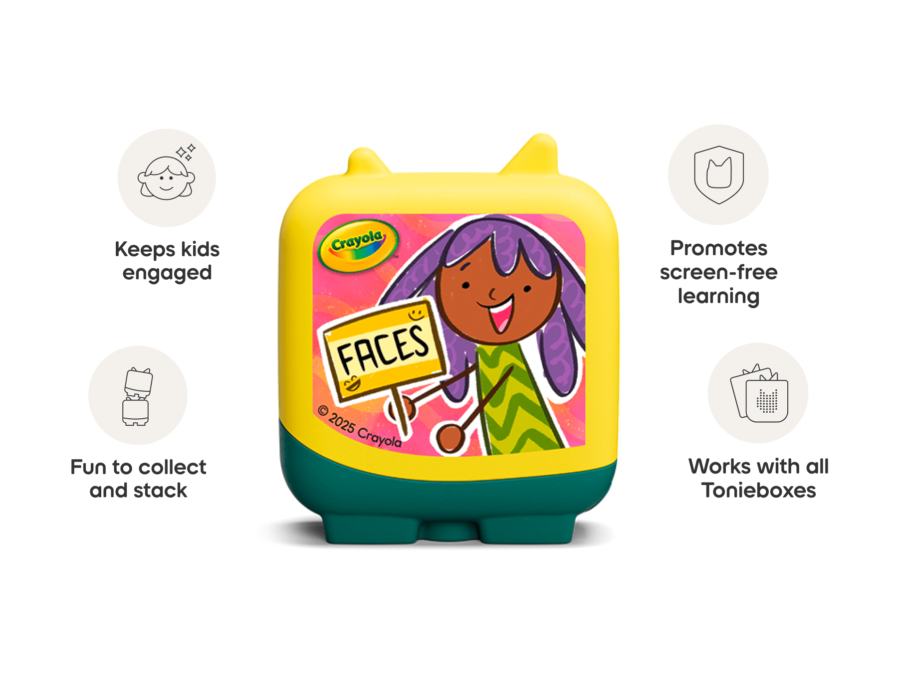 Crayola Art Adventures Clever Tonies - 4 Pack