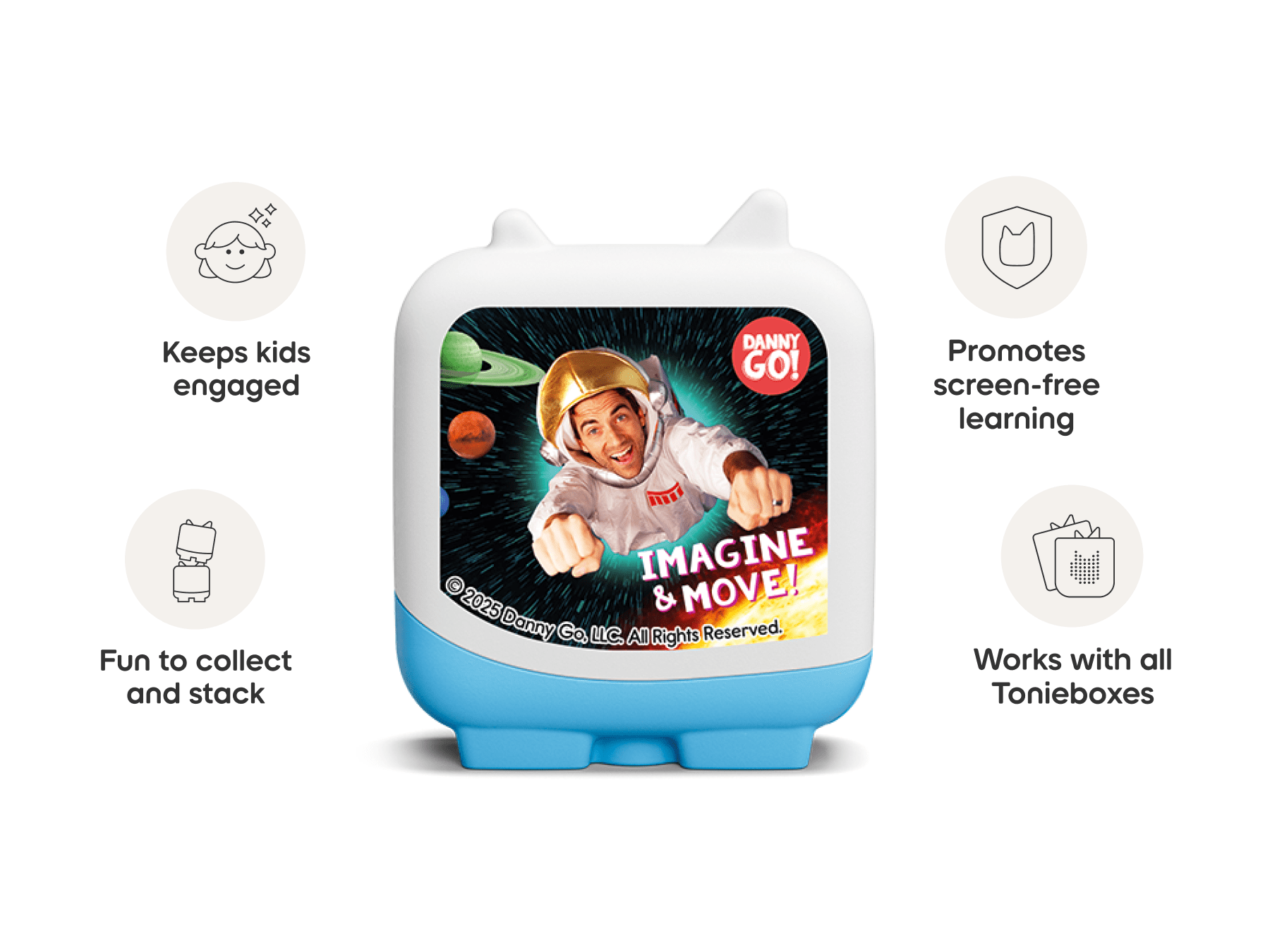 Danny Go! Adventure Beats Clever Tonies - 2 Pack