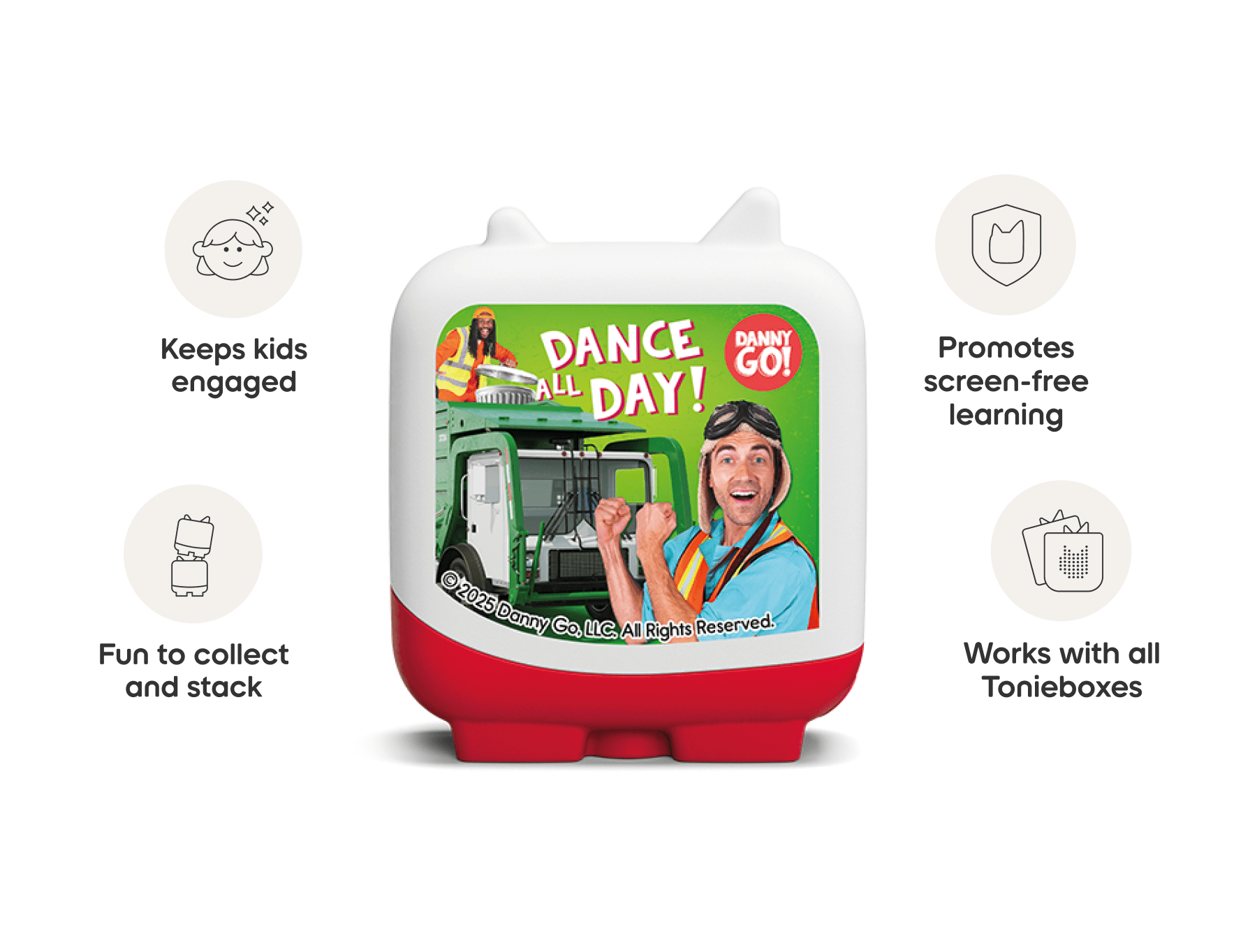 Danny Go! Dance Party Clever Tonies - 2 Pack
