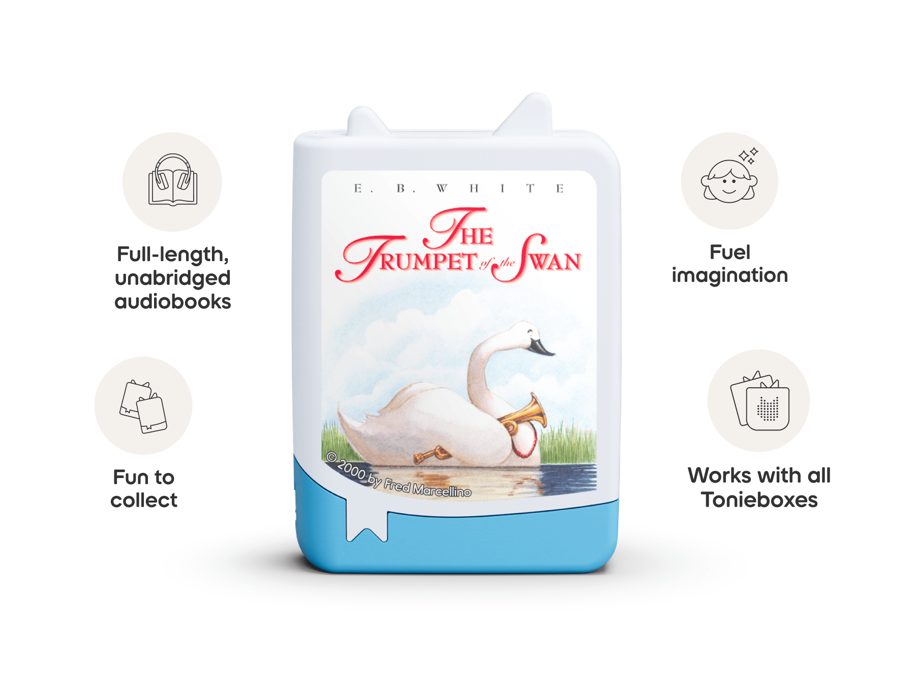 E.B. White Collection Audiobook Tonies - 4 Pack