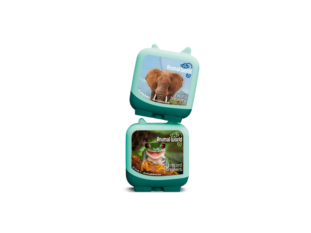 Animal World Elephant and Frog Clever Tonies - 2 Pack