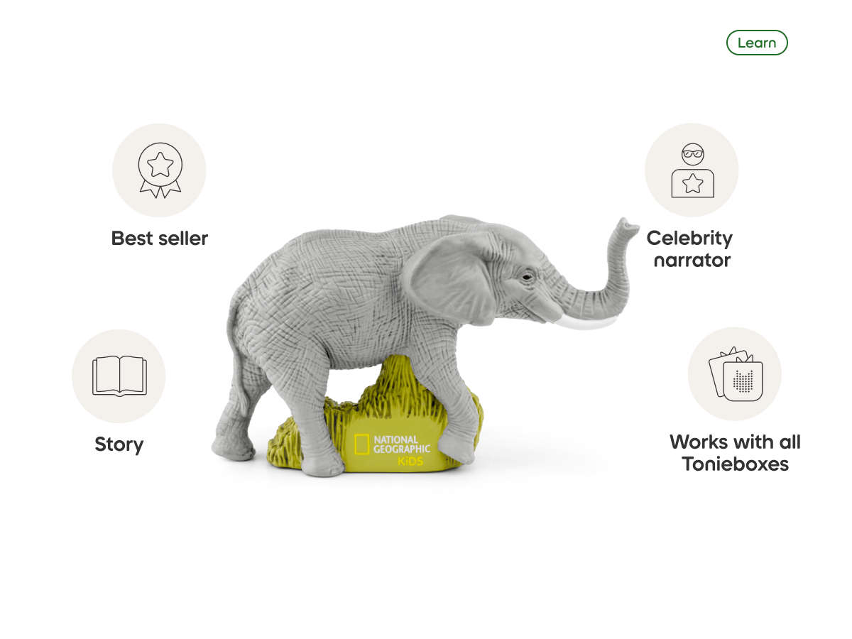 National Geographic Kids: Elephants Tonie