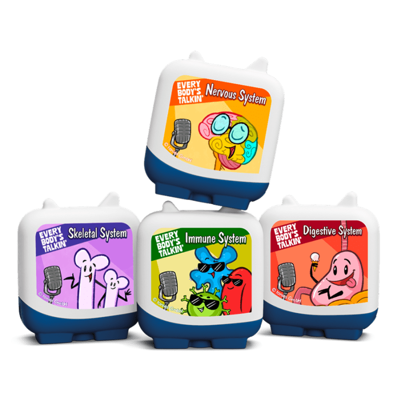 Every Body's Talkin' Clever Tonies - 4 Pack