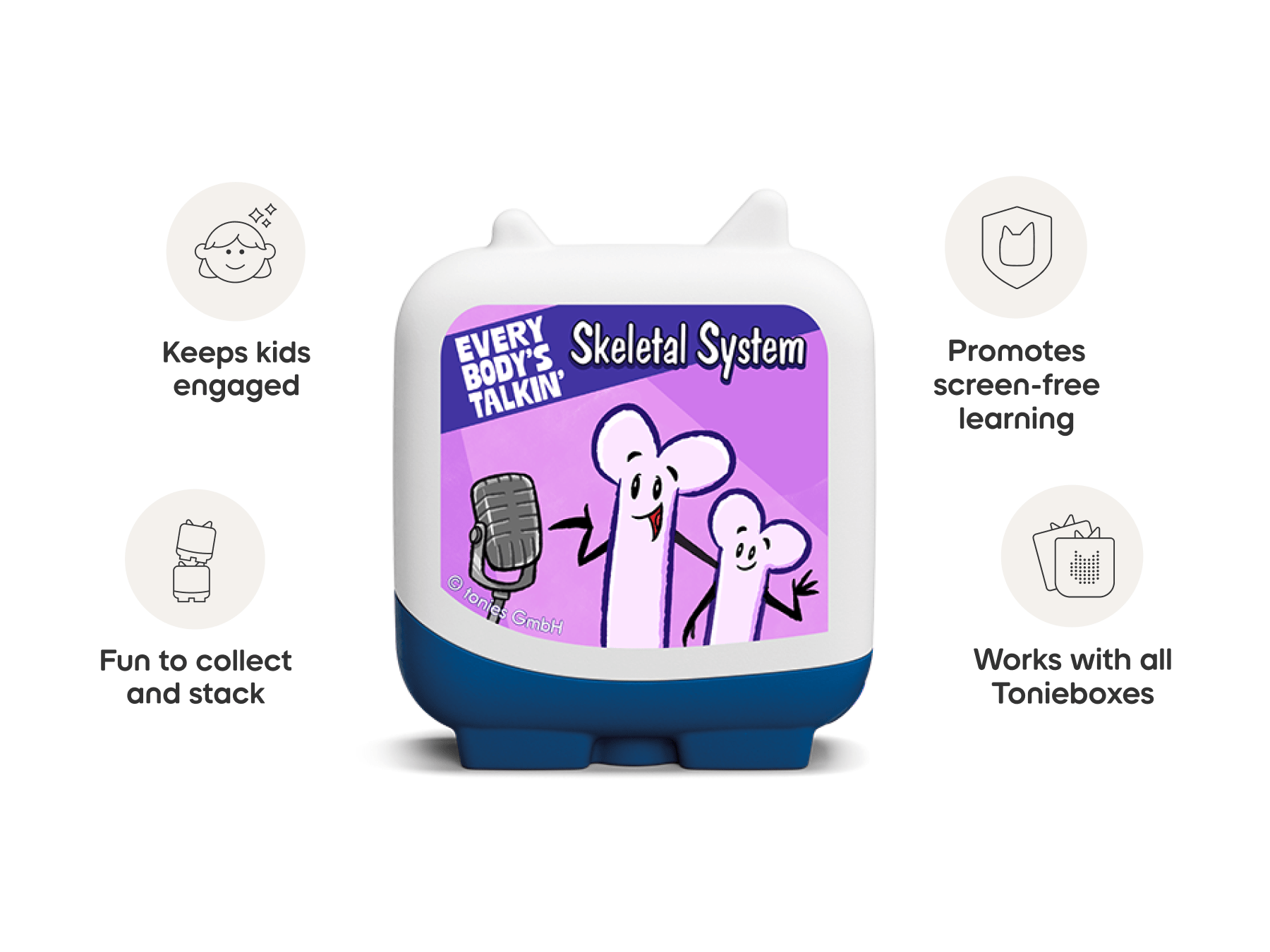 Every Body's Talkin' Clever Tonies - 4 Pack