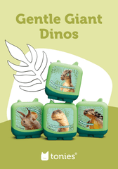 Gentle Giant Dinosaurs Clever Tonies - 4 Pack