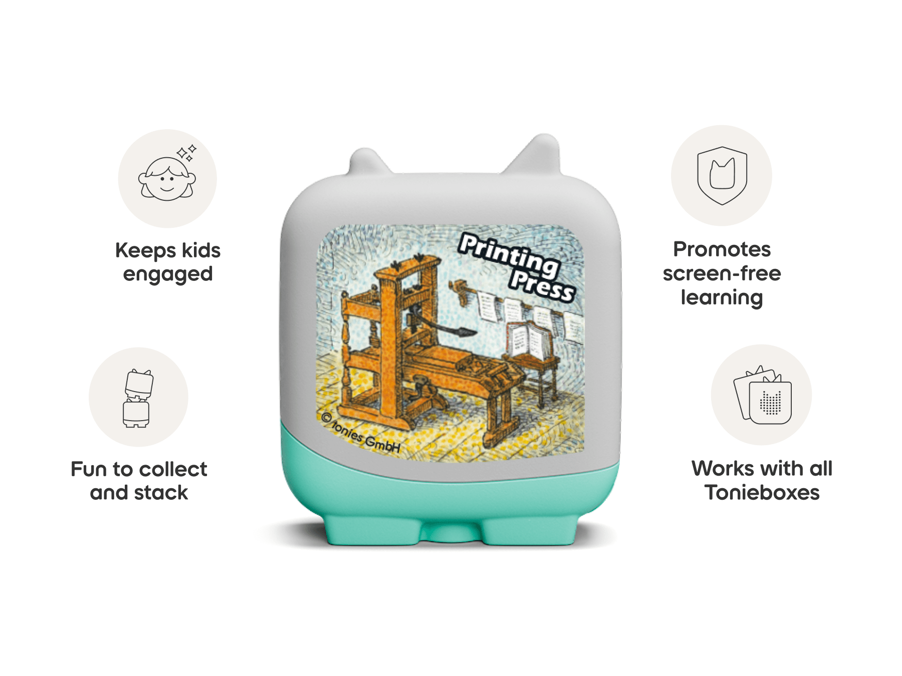 Inventions and Innovation Clever Tonies - 4 Pack