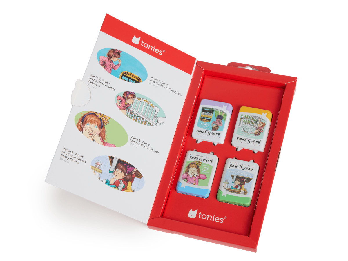 Junie B. Jones Audiobook Tonies - 4 Pack