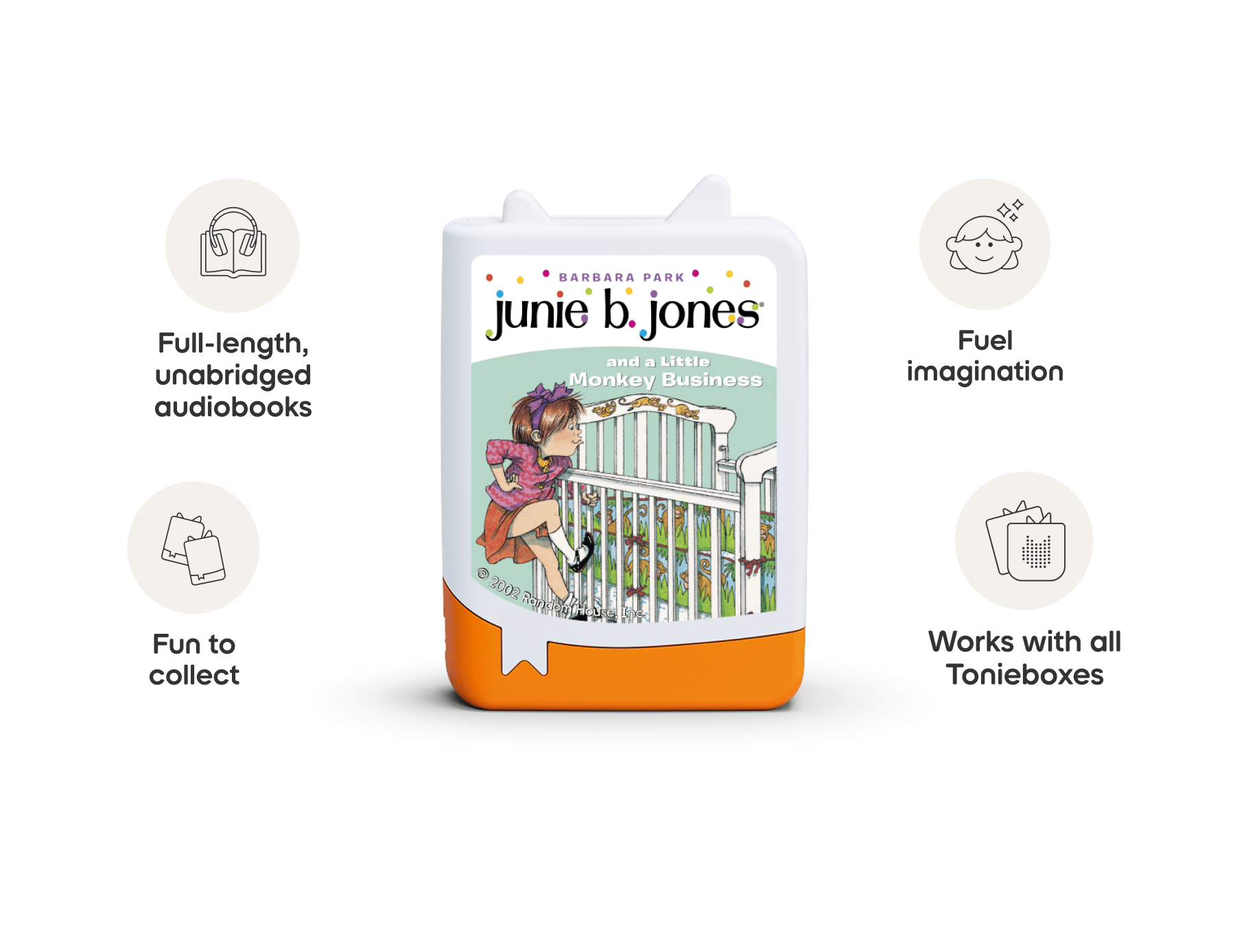 Junie B. Jones Audiobook Tonies - 4 Pack