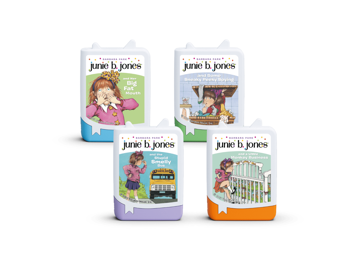 Junie B. Jones Audiobook Tonies - 4 Pack
