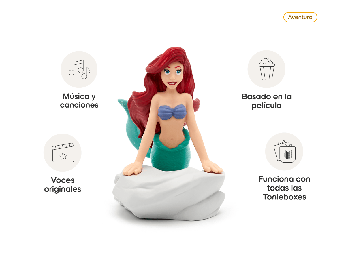 Disney La Sirenita Tonie (en Español)