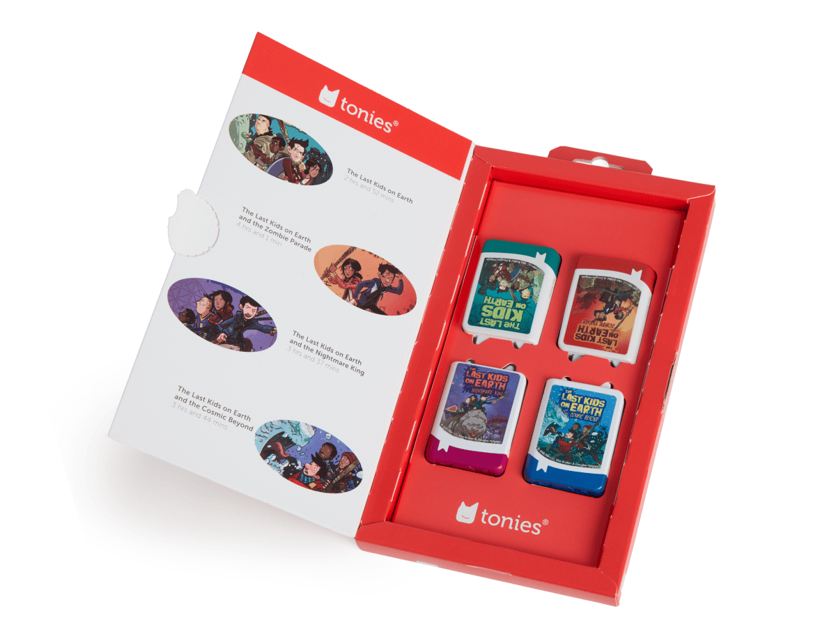 Last Kids on Earth Audiobook Tonies - 4 Pack