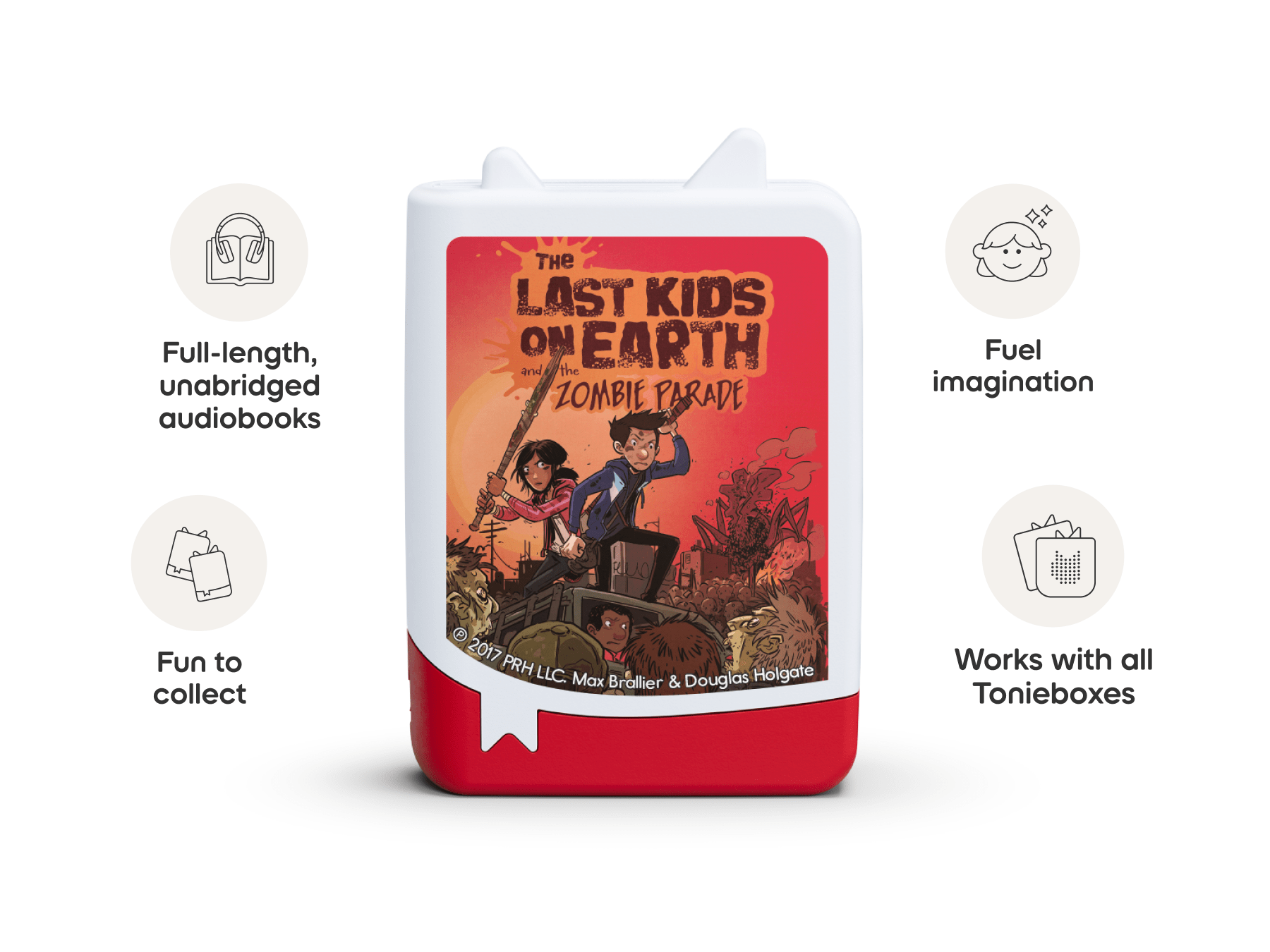 Last Kids on Earth Audiobook Tonies - 4 Pack