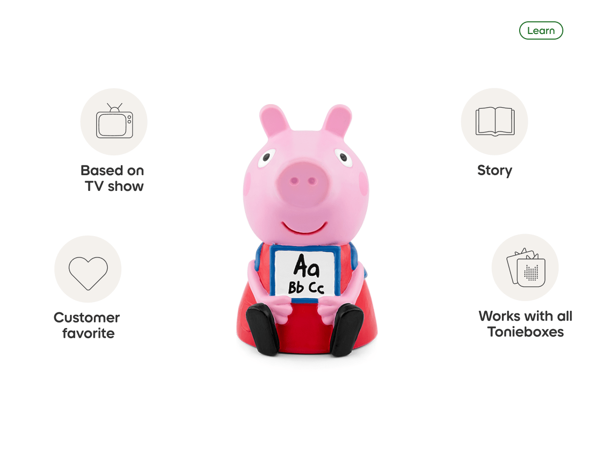 Peppa Pig: Learn with Peppa Tonie