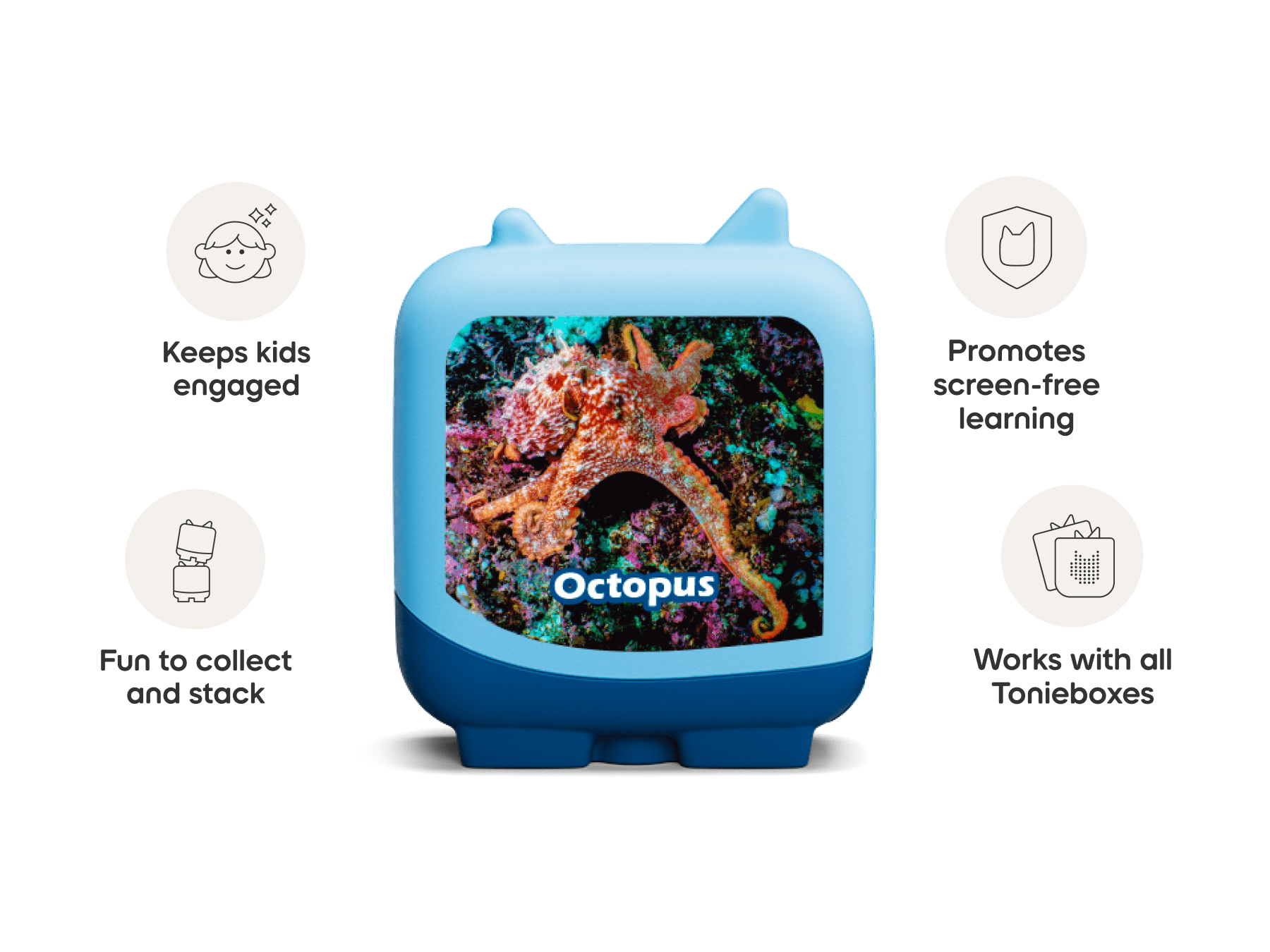 Marine Life Clever Tonies - 4 Pack