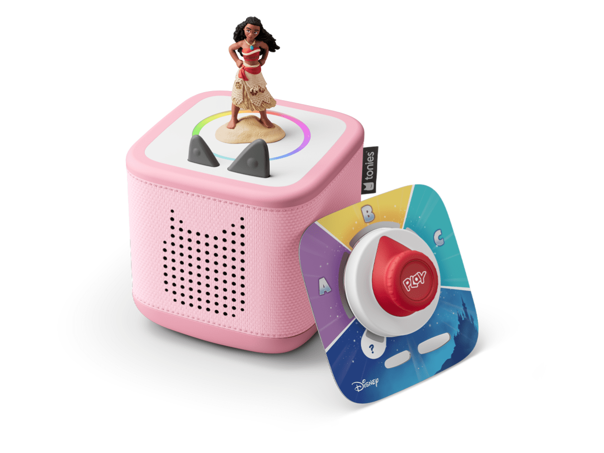 Disney Moana Toniebox 2 Play Set - Cloud Pink