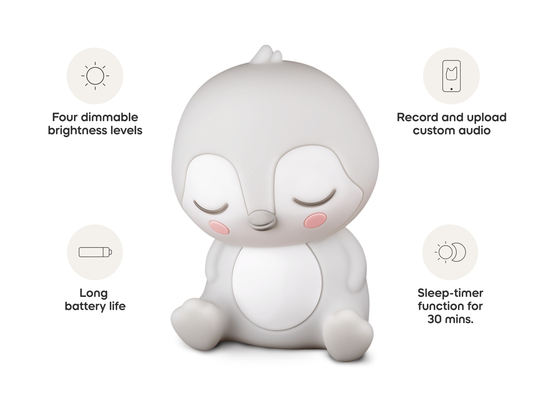 Sleepy Friends: Sleepy Penguin Night Light Tonie