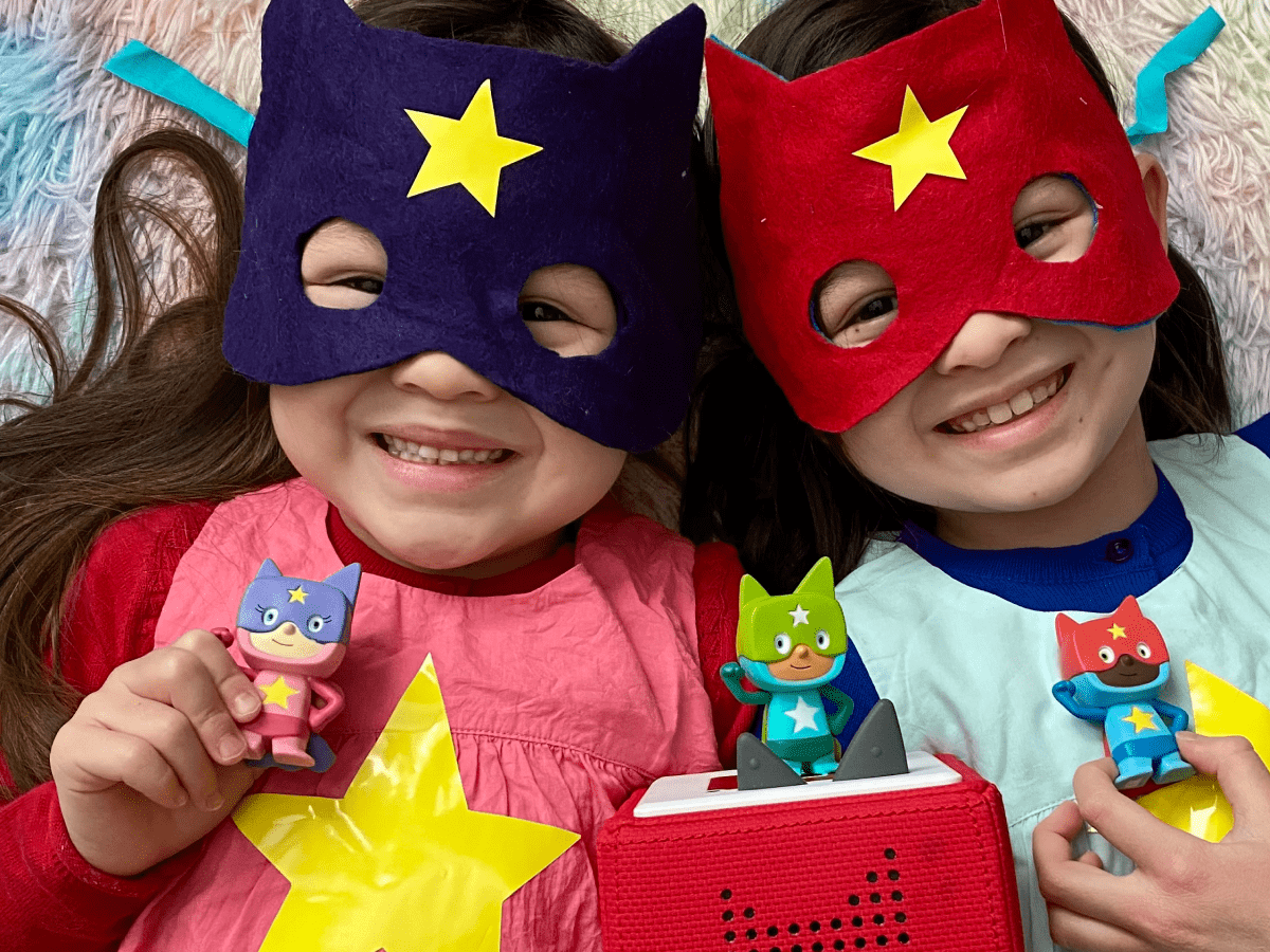 Pink & Purple Superhero Creative-Tonie