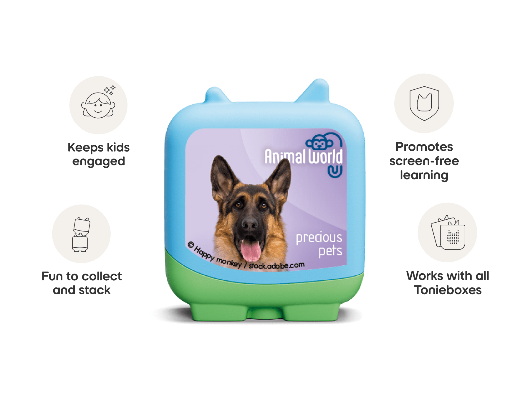 Animal World Precious Pets Clever Tonies - 4 Pack