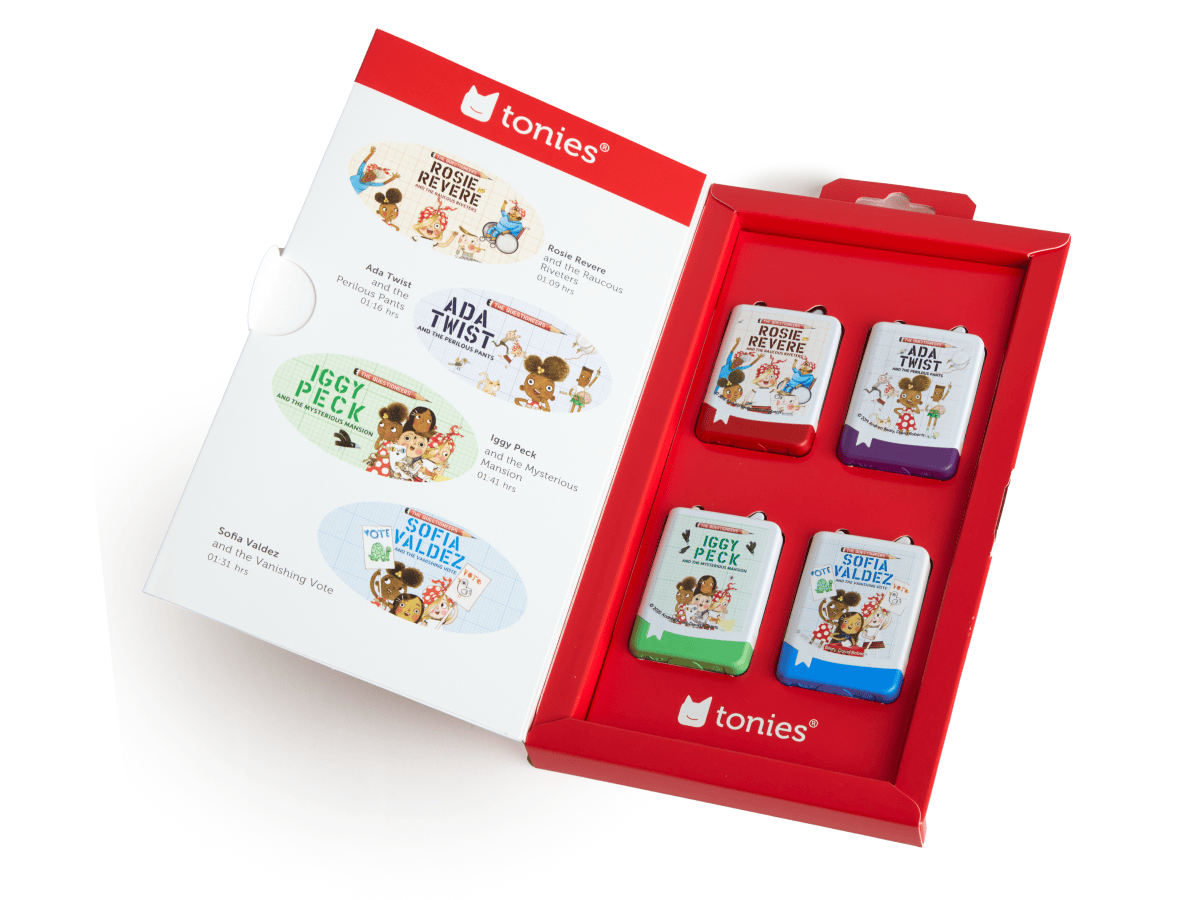 Questioneers Audiobook Tonies - 4 Pack