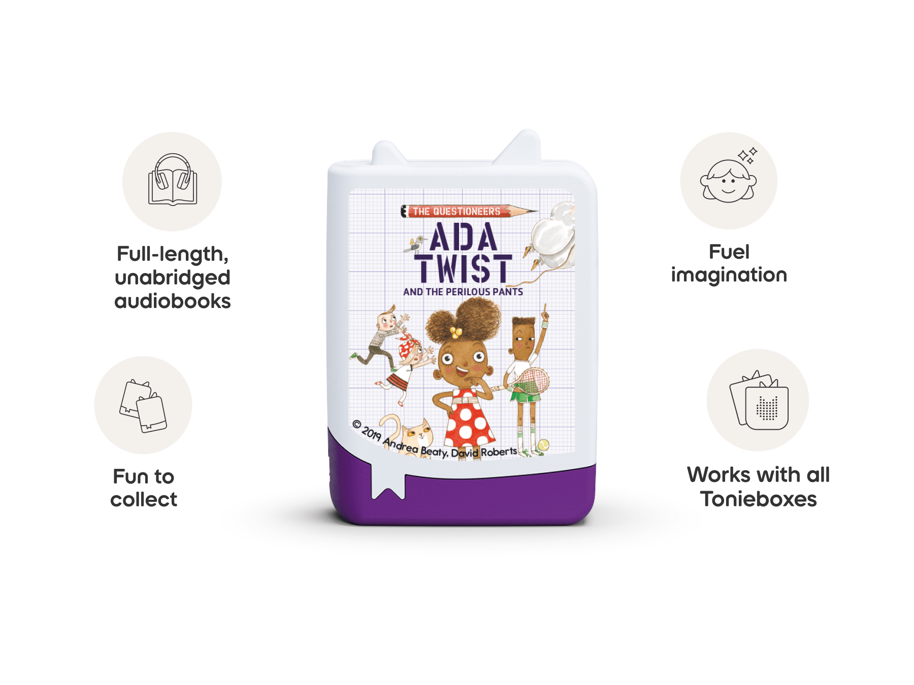 Questioneers Audiobook Tonies - 4 Pack