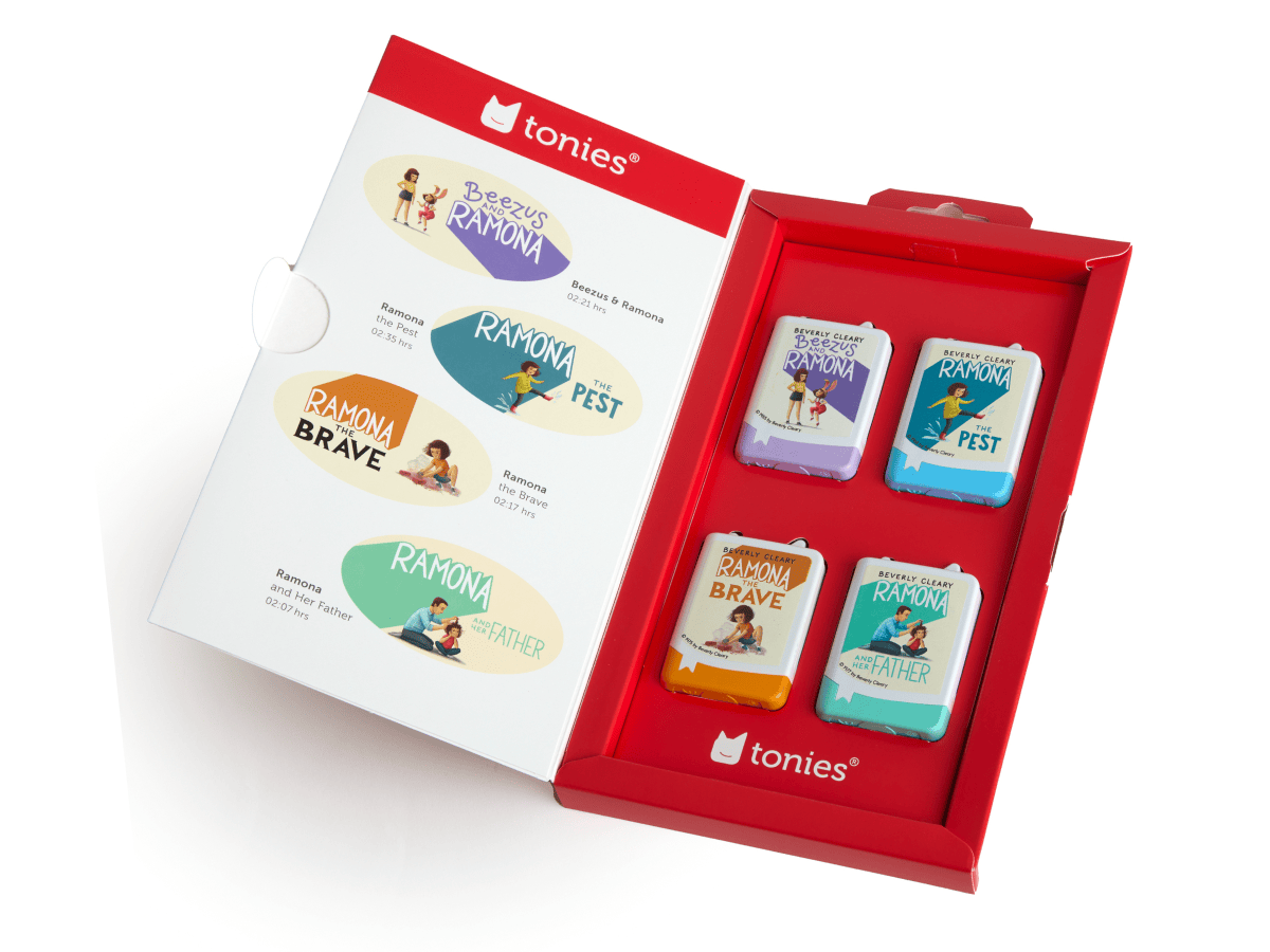 Ramona Audiobook Tonies - 4 Pack