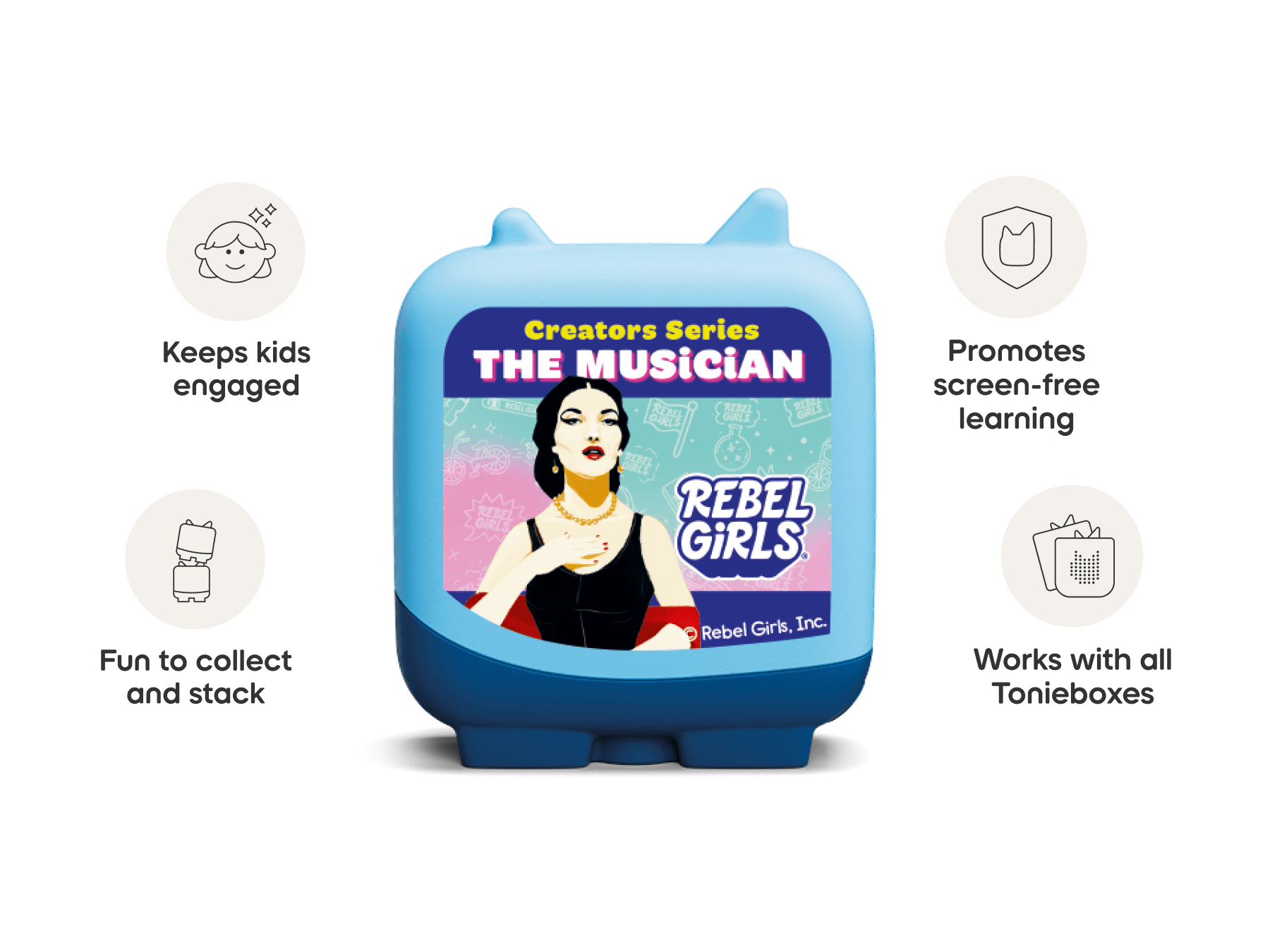 Rebel Girls Creators Series Clever Tonies - 4 Pack