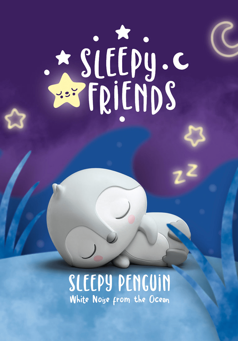 Sleepy Penguin: White Noise from the Ocean Tonie