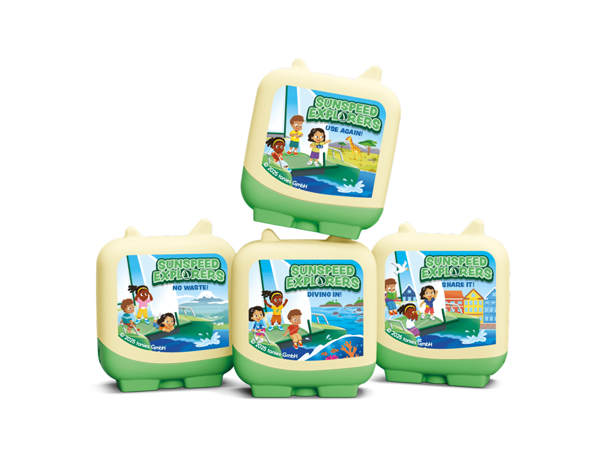 Sunspeed Explorers Clever Tonies - 4 Pack