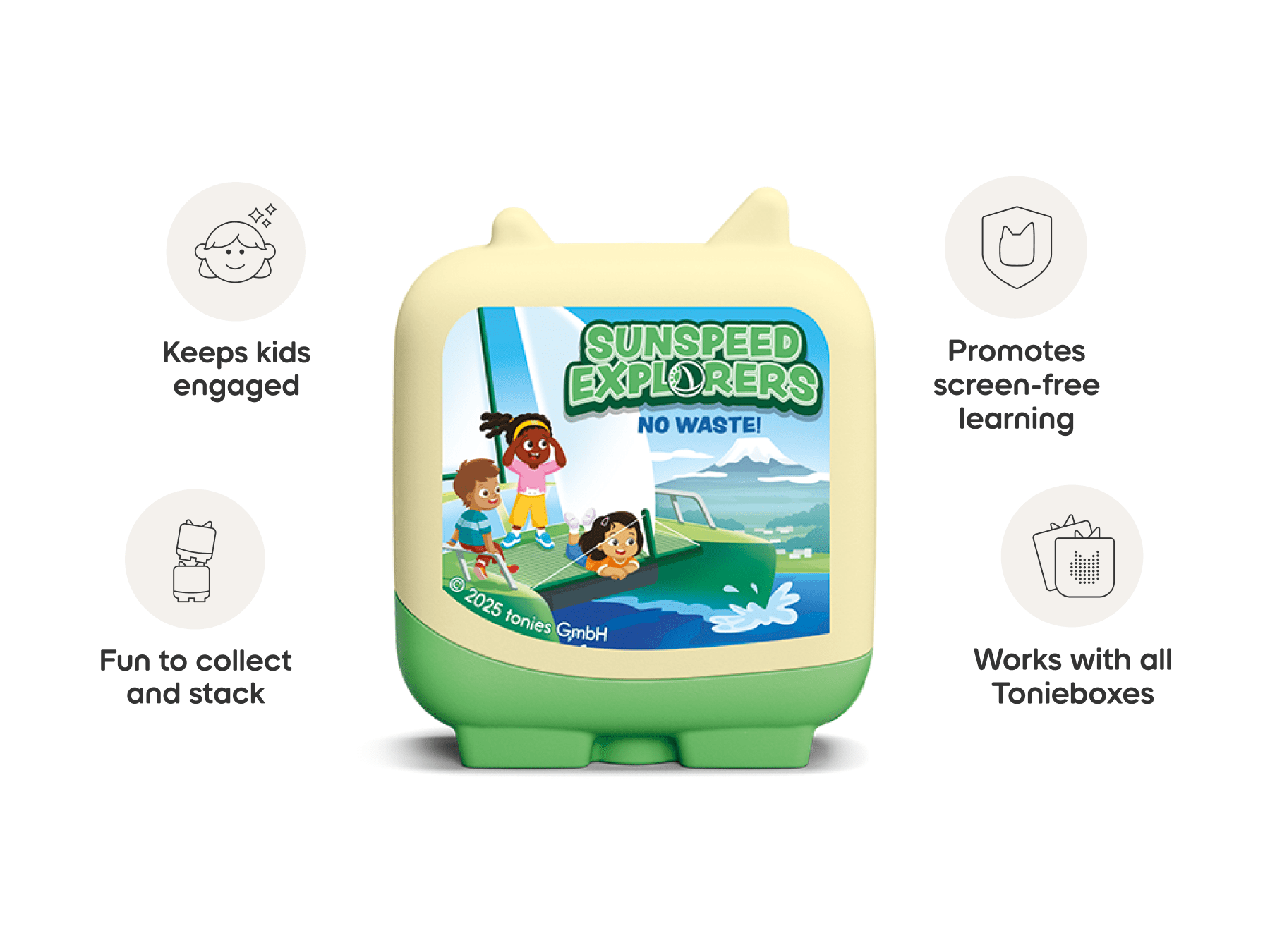 Sunspeed Explorers Clever Tonies - 4 Pack