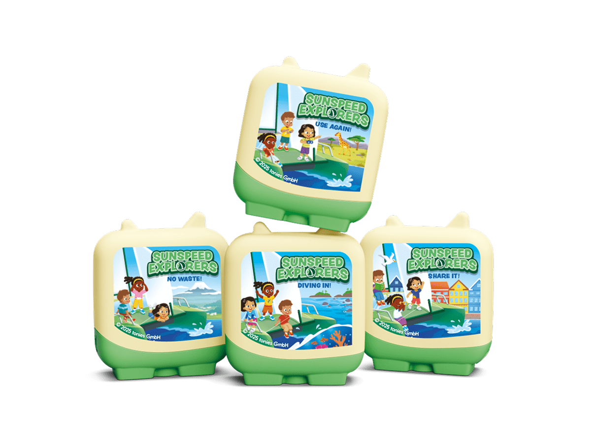 Sunspeed Explorers Clever Tonies - 4 Pack