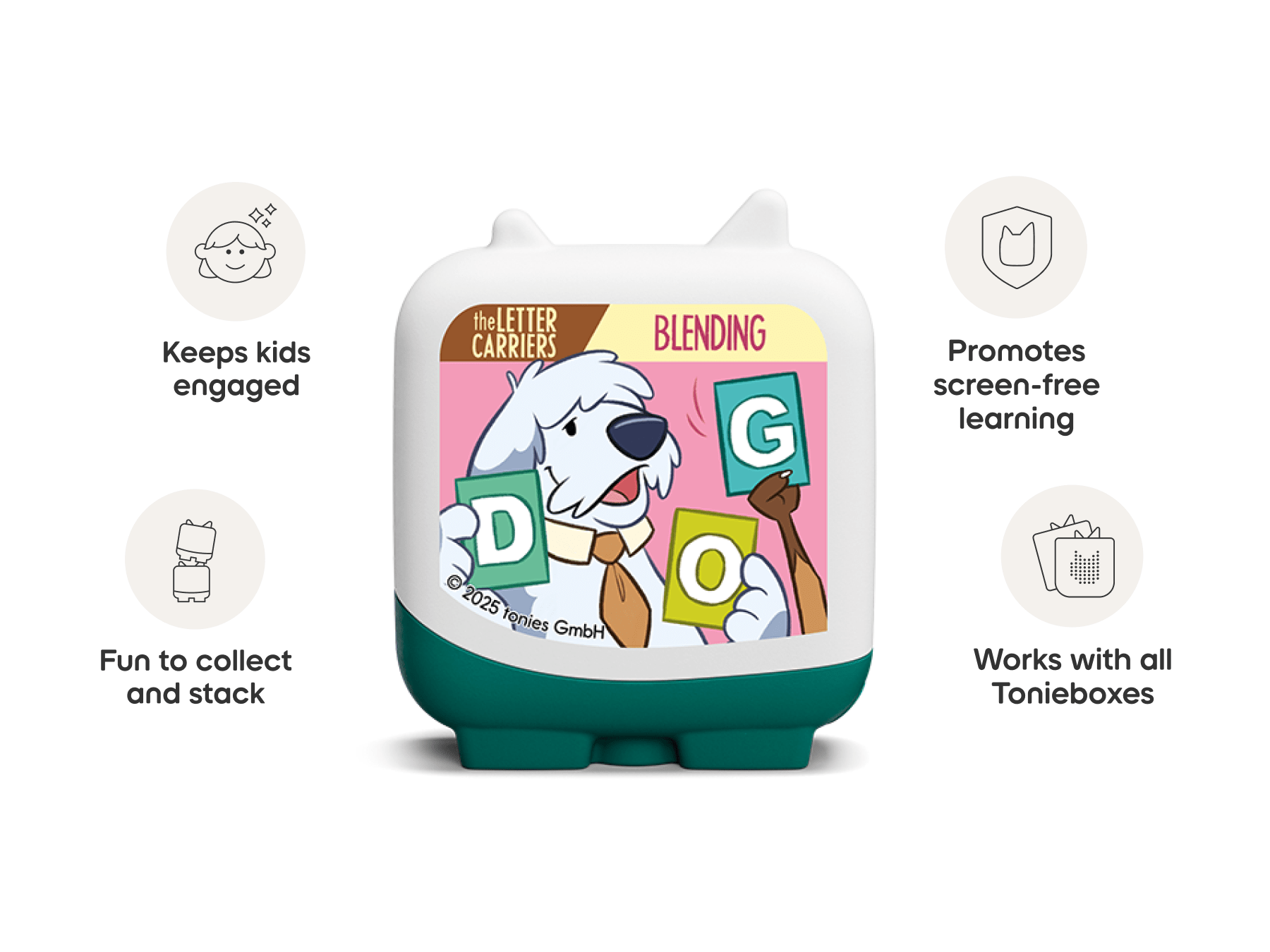 The Letter Carriers Clever Tonies - 4 Pack