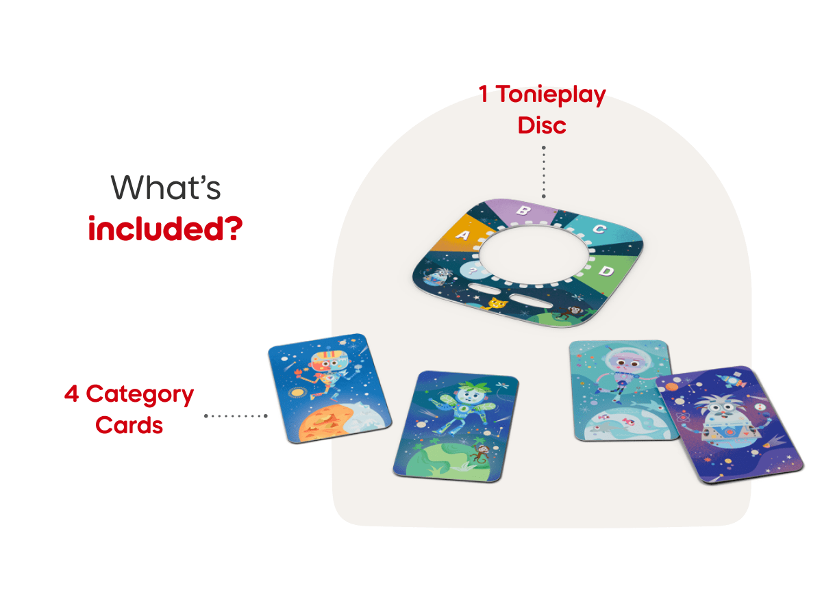 Tonieplay The Quizzles: All About Animals Game & Controller