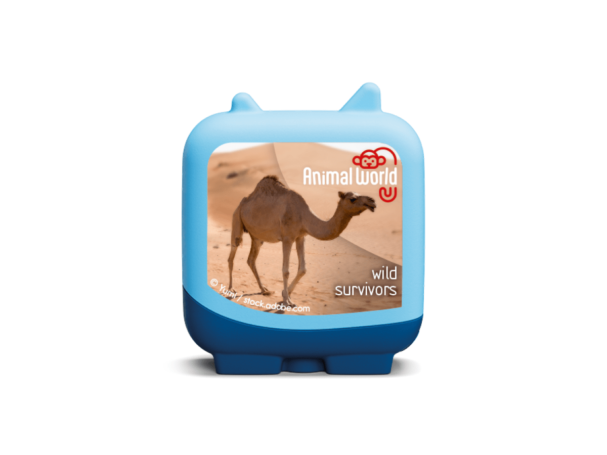 Animal World Wild Survivors Clever Tonies - 4 Pack