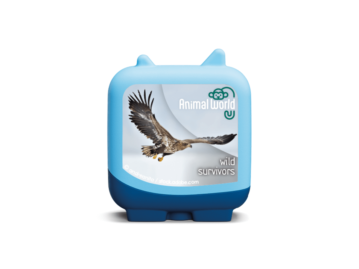 Animal World Wild Survivors Clever Tonies - 4 Pack