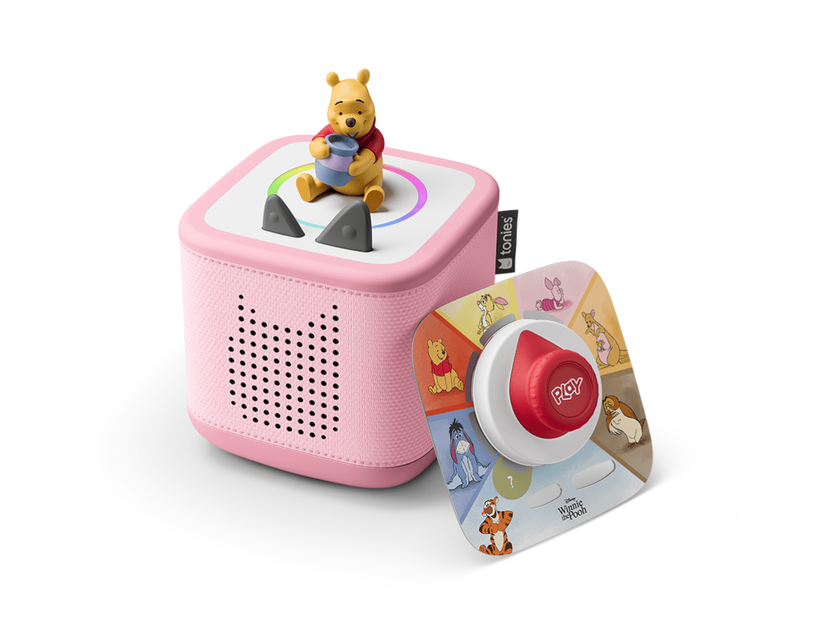 Disney Winnie the Pooh Toniebox 2 Play Set - Cloud Pink