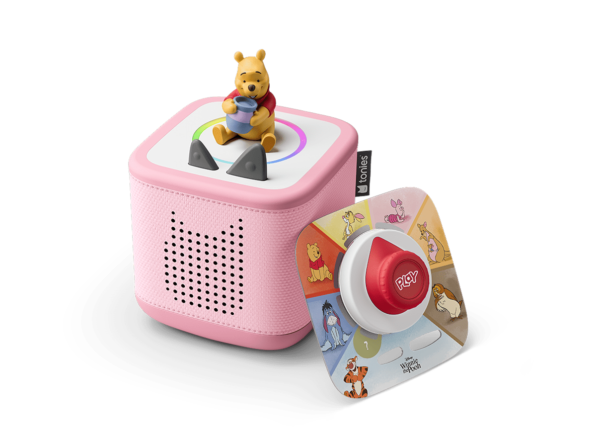 Disney Winnie the Pooh Toniebox 2 Play Set - Cloud Pink