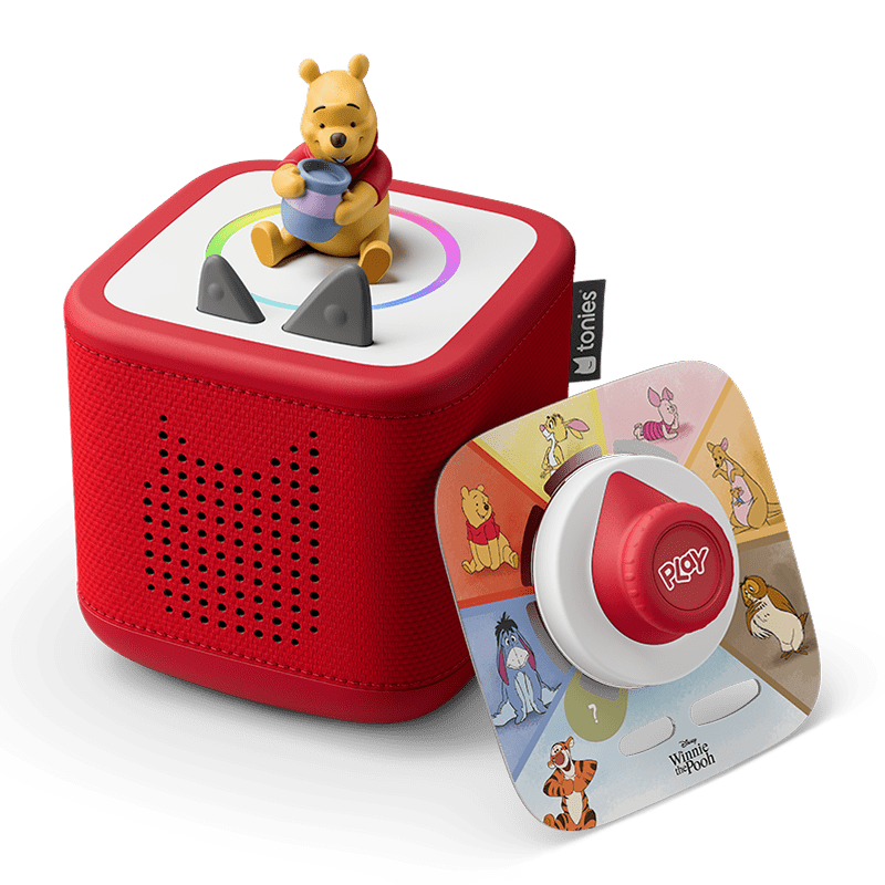 Disney Winnie the Pooh Toniebox 2 Play Set - Sunset Red