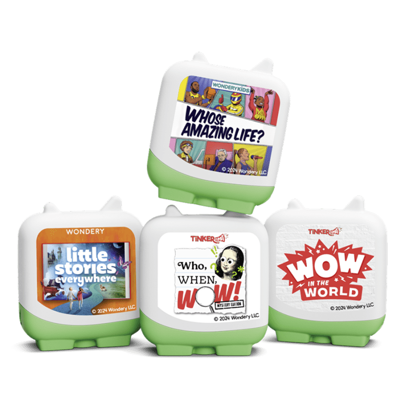 Wondery Kids Clever Tonies - 4 Pack